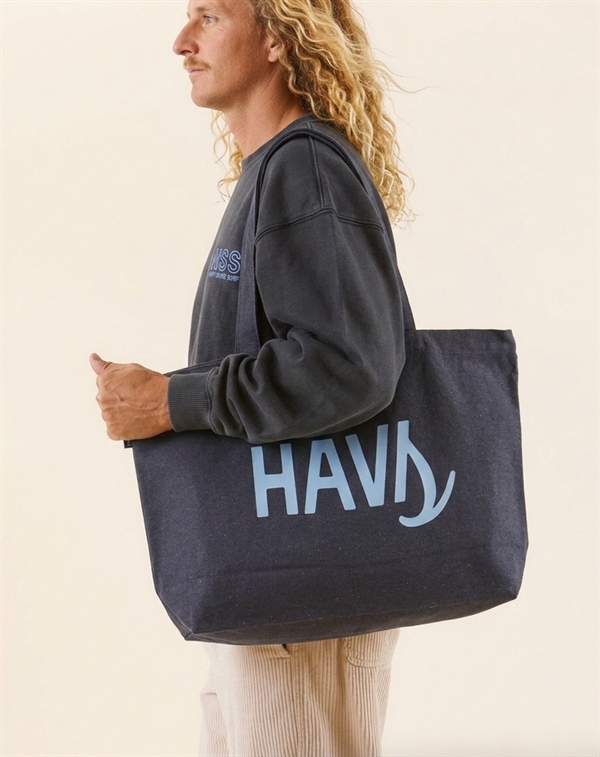 HAVS Tote Super Shopper Bag - Blue